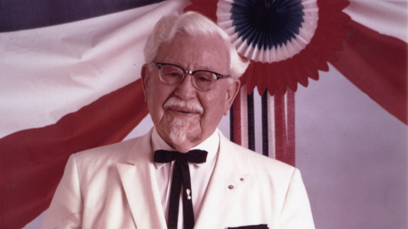 Illustration for article titled The Time KFC's Colonel Sanders Nearly Scared My Dad to Death